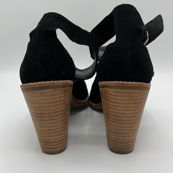 UGG BLACK VELVET HEEL SIZE 10 - Picture 11 of 11